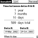 DateDiff v3.1